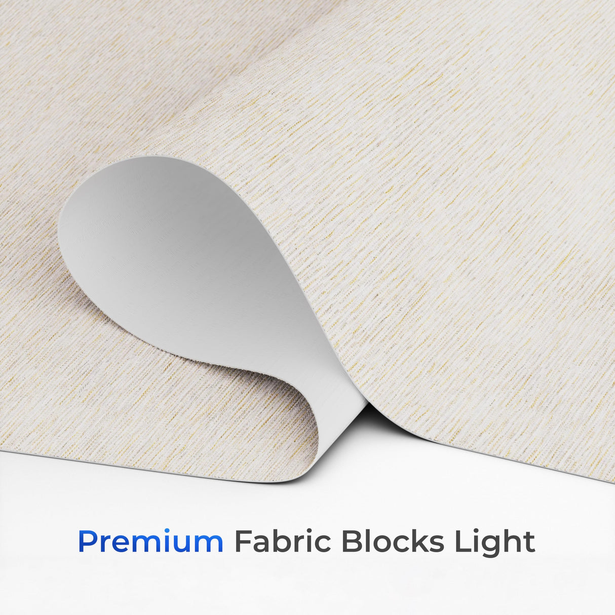 Lumino 100% Blackout Roller Shades for Windows - 23" W x 72" L - Sand, Over 2,000 Custom Sizes, Cordless, Dual Layer Fabric for Advanced Light Blockage, Thermal Insulated Privacy Blinds Lumino