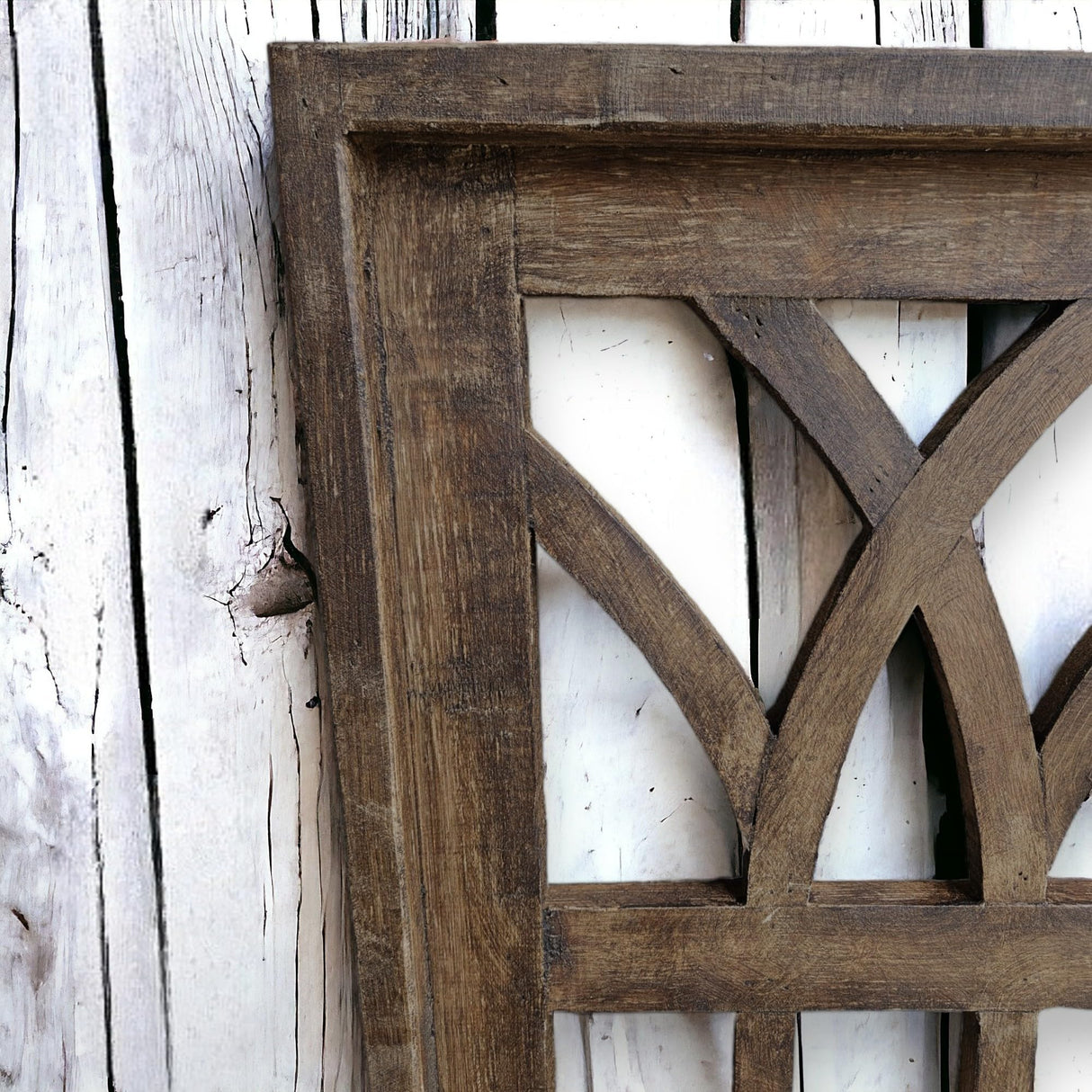 Farmhouse Wooden Wall Window -Medium 48 Inch Wood Window Frame-The Longview Ranch Junkie Mercantile