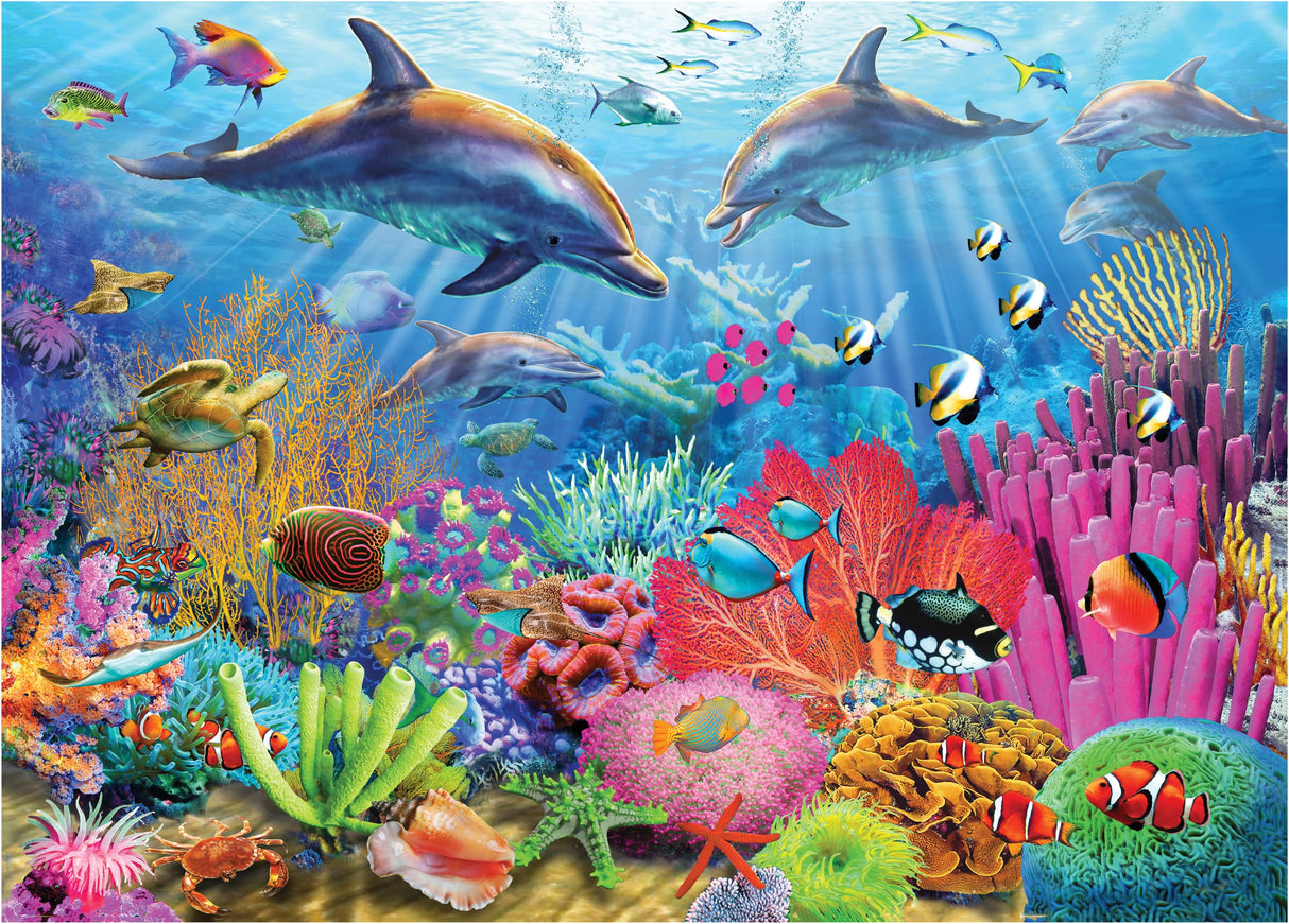 PETER PAUPER PRESS Coral Reef Jigsaw Puzzle: 1000 Pieces PETER PAUPER PRESS