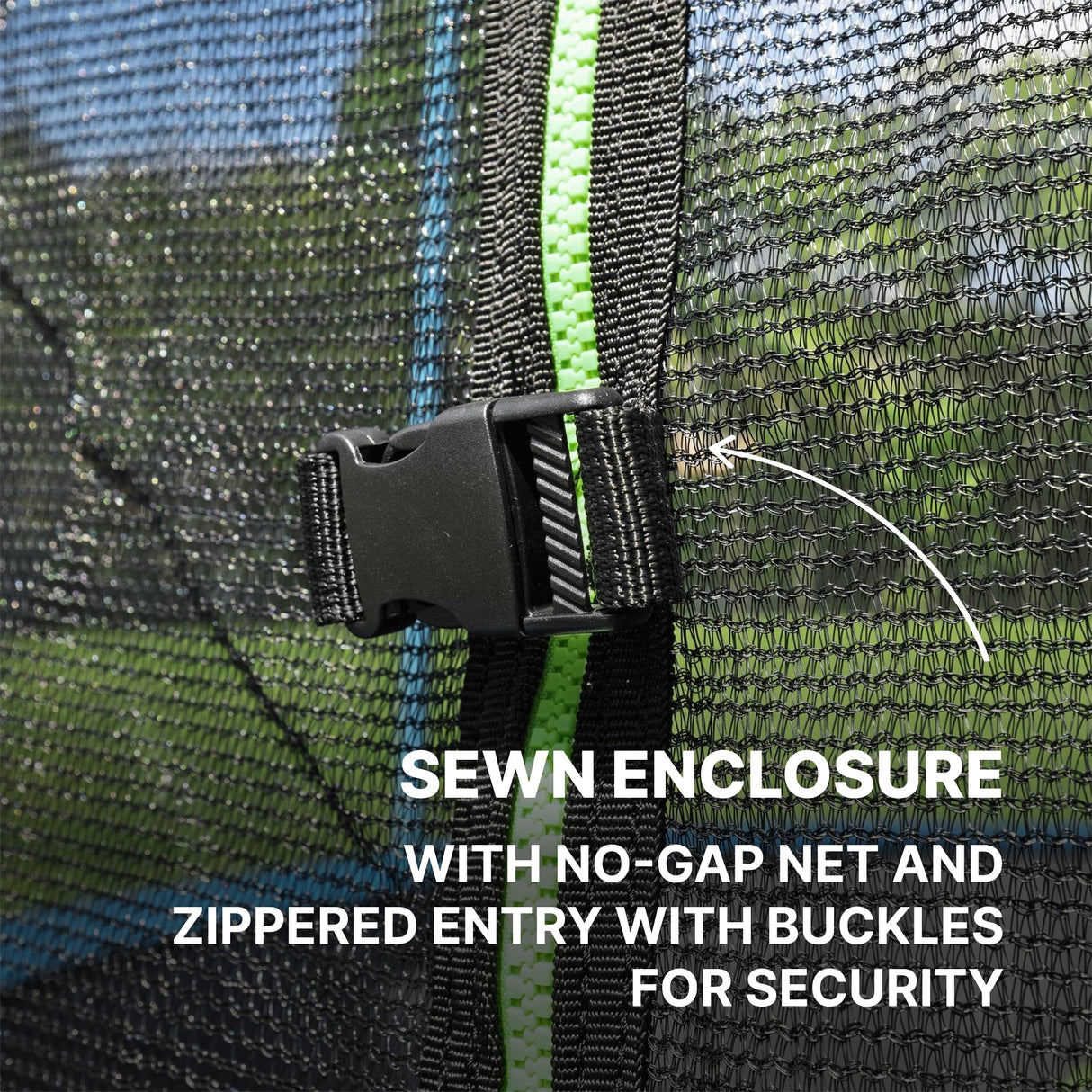 Bestway Xtreme Air 12 FT Outdoor Trampoline for Kids and Adults, No-Gap Security Enclosure Net, Foam-Padded Poles, Fast & Easy Assembly, ASTM Approved Bestway