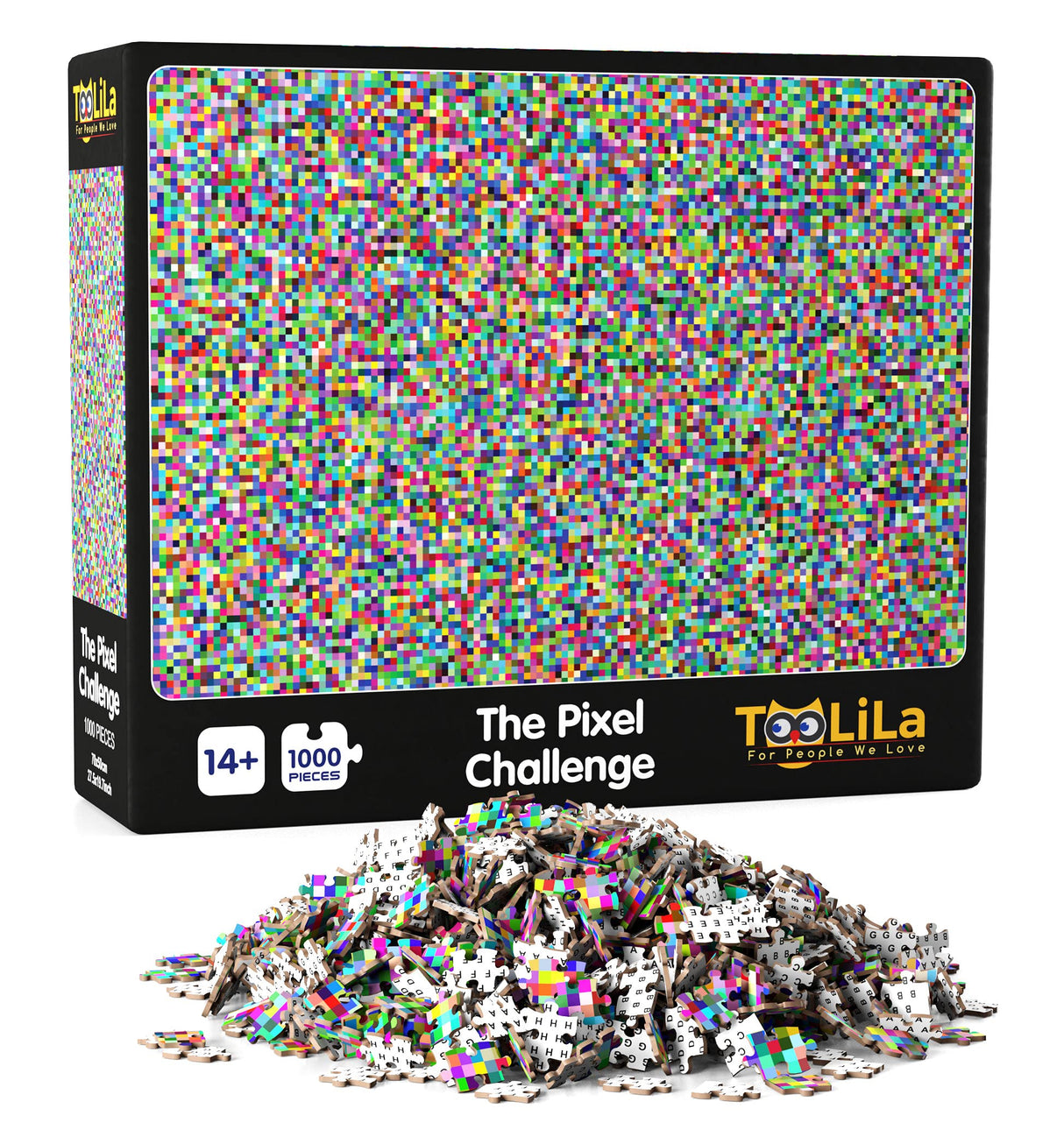 Jigsaw Puzzles 1000 Pieces Difficult Puzzles for Adults Get Your Challenging Jigsaw Puzzle for Adults 28x20 Inches (Pixel) TOOLILA
