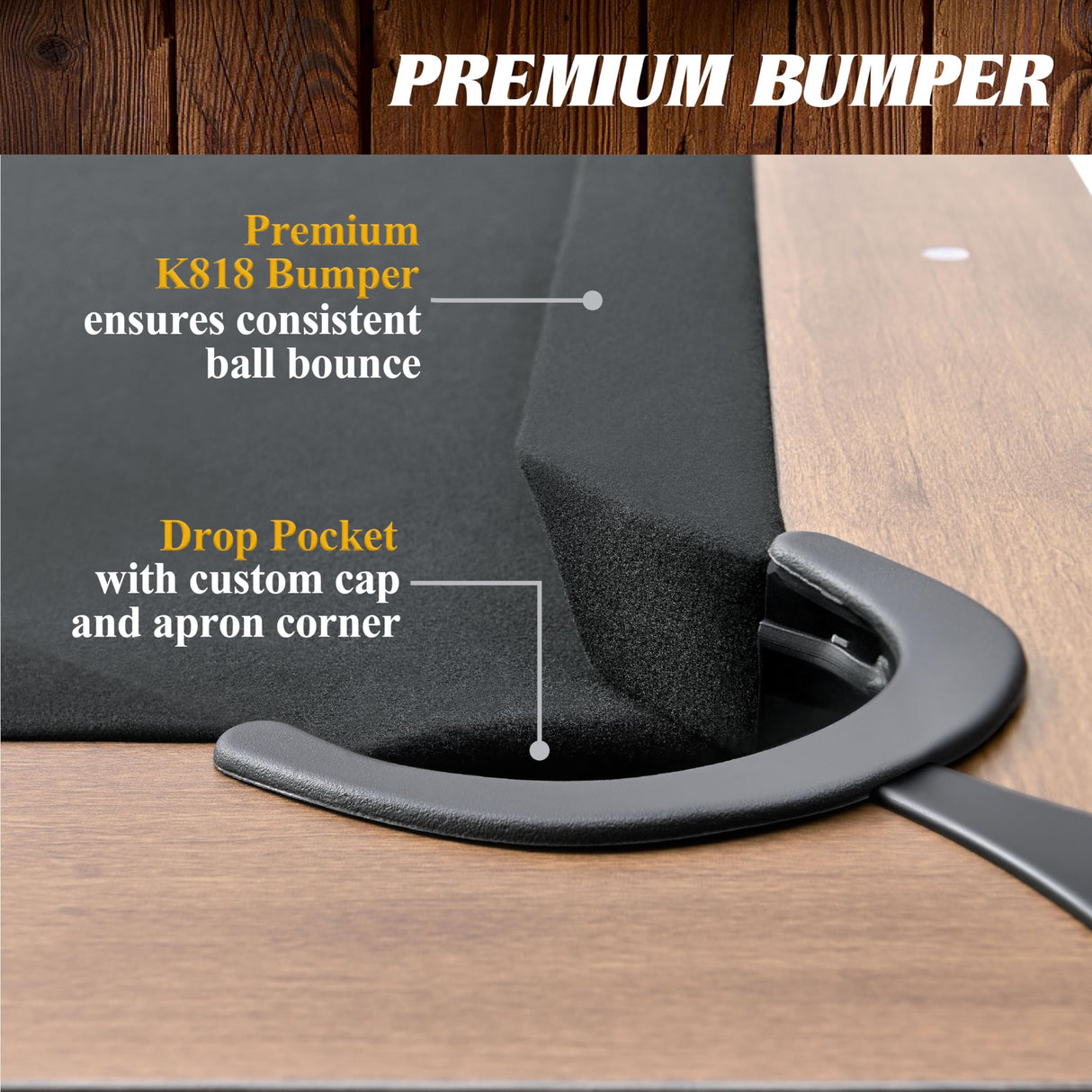 Barrington Billiards 7' Urban Drop Pocket Table Barrington Billiards