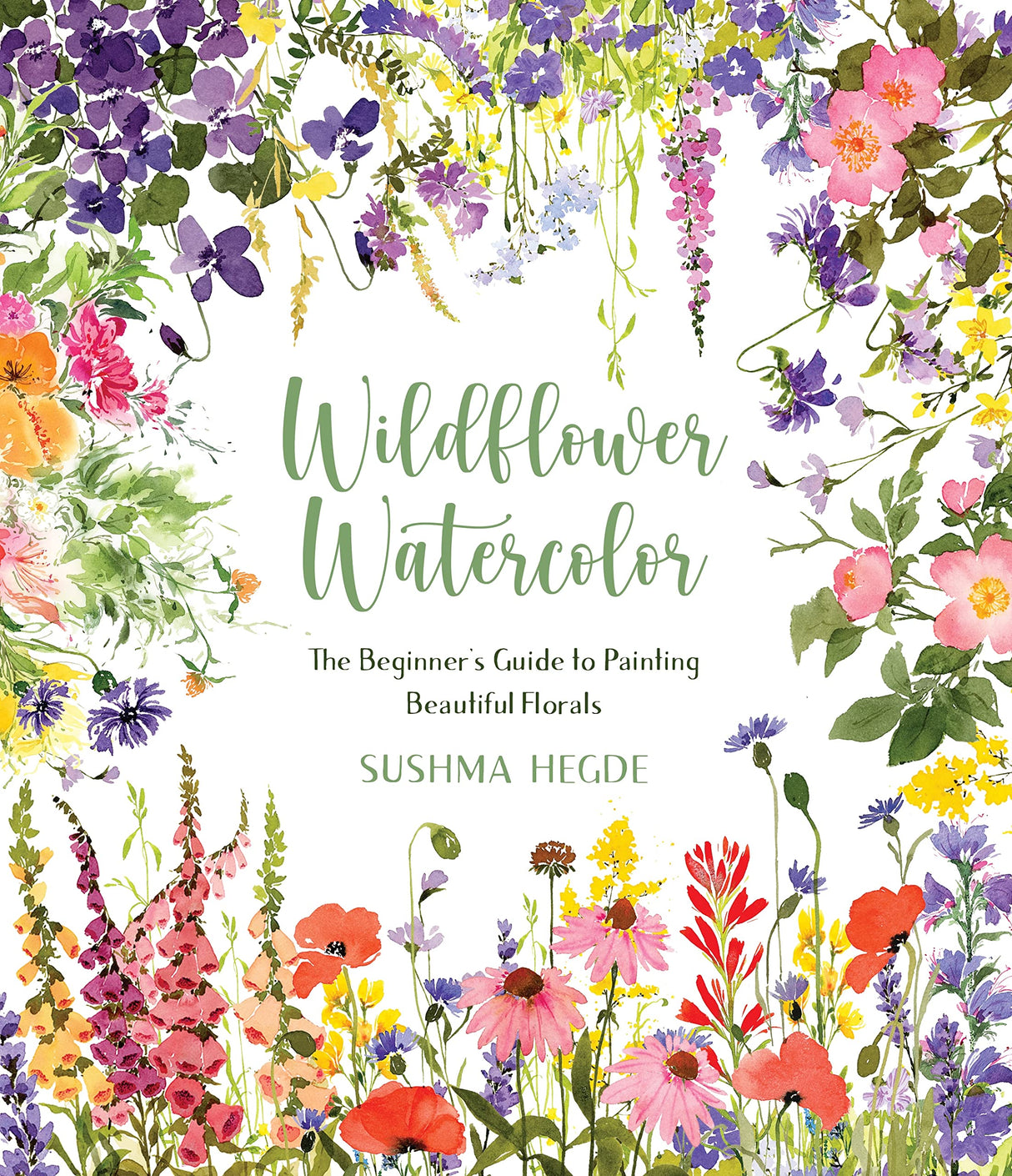Wildflower Watercolor: The Beginner’s Guide to Painting Beautiful Florals WoodArtSupply