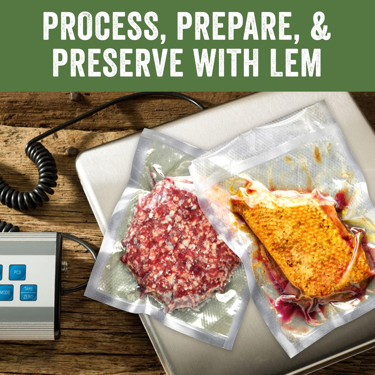LEM Products 330 lb. Stainless Steel Digital Scale, Silver LEM