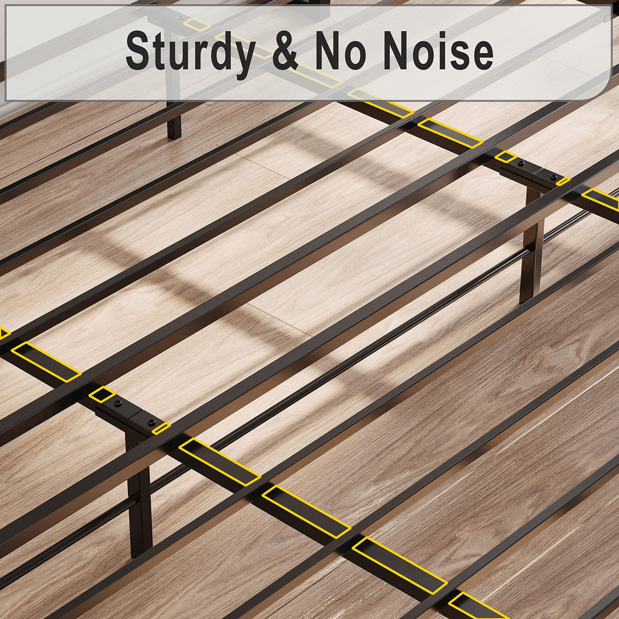 LIKIMIO Vintage Brown King Bed Frame with Storage Headboard and Charging Station LIKIMIO