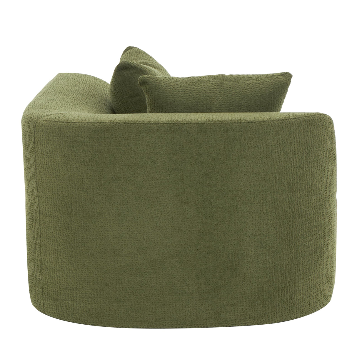 Christopher Knight Home Randa Modern Fabric Upholstered 5-Seater Sofa, Oversized Chair Cloud Couch, Fully Assembled Long Sofa Chaise Lounge, Fully Assembled, Olive Green Christopher Knight Home