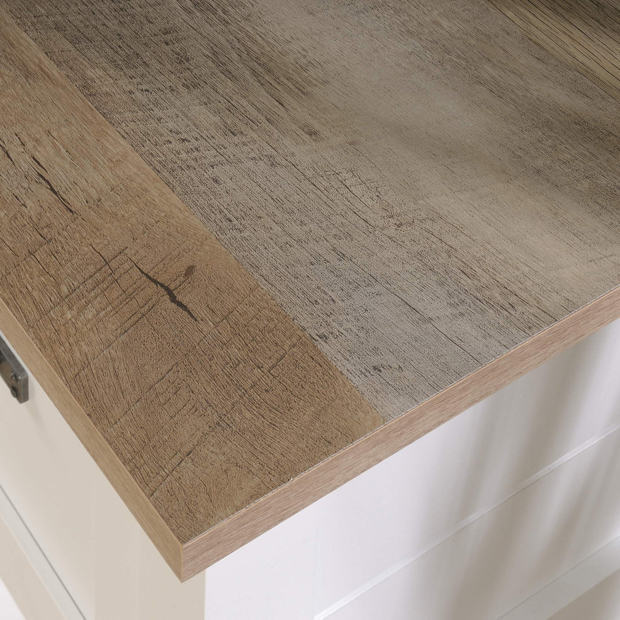 Sauder Cottage Road Desk, Soft White finish Sauder