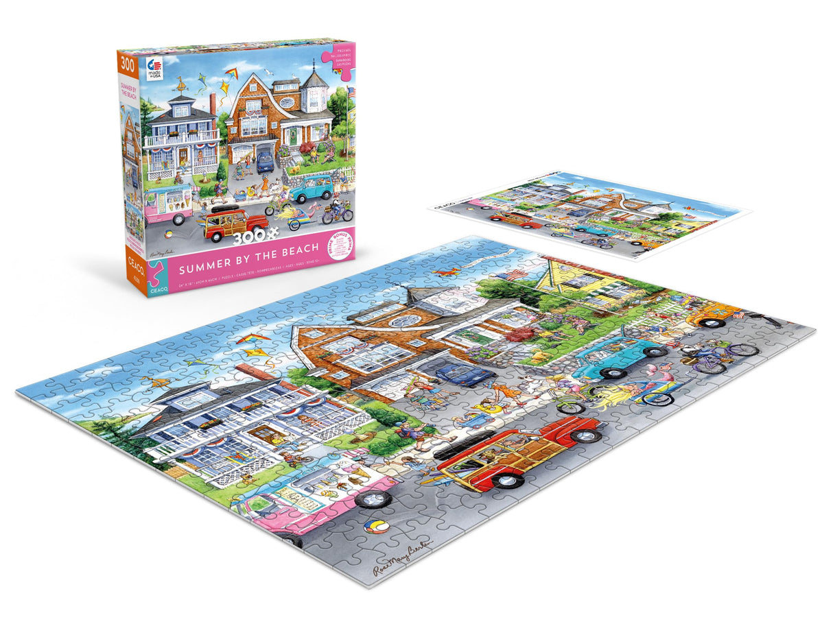 Ceaco - Summer by The Beach - 300 Piece Jigsaw Puzzle Ceaco