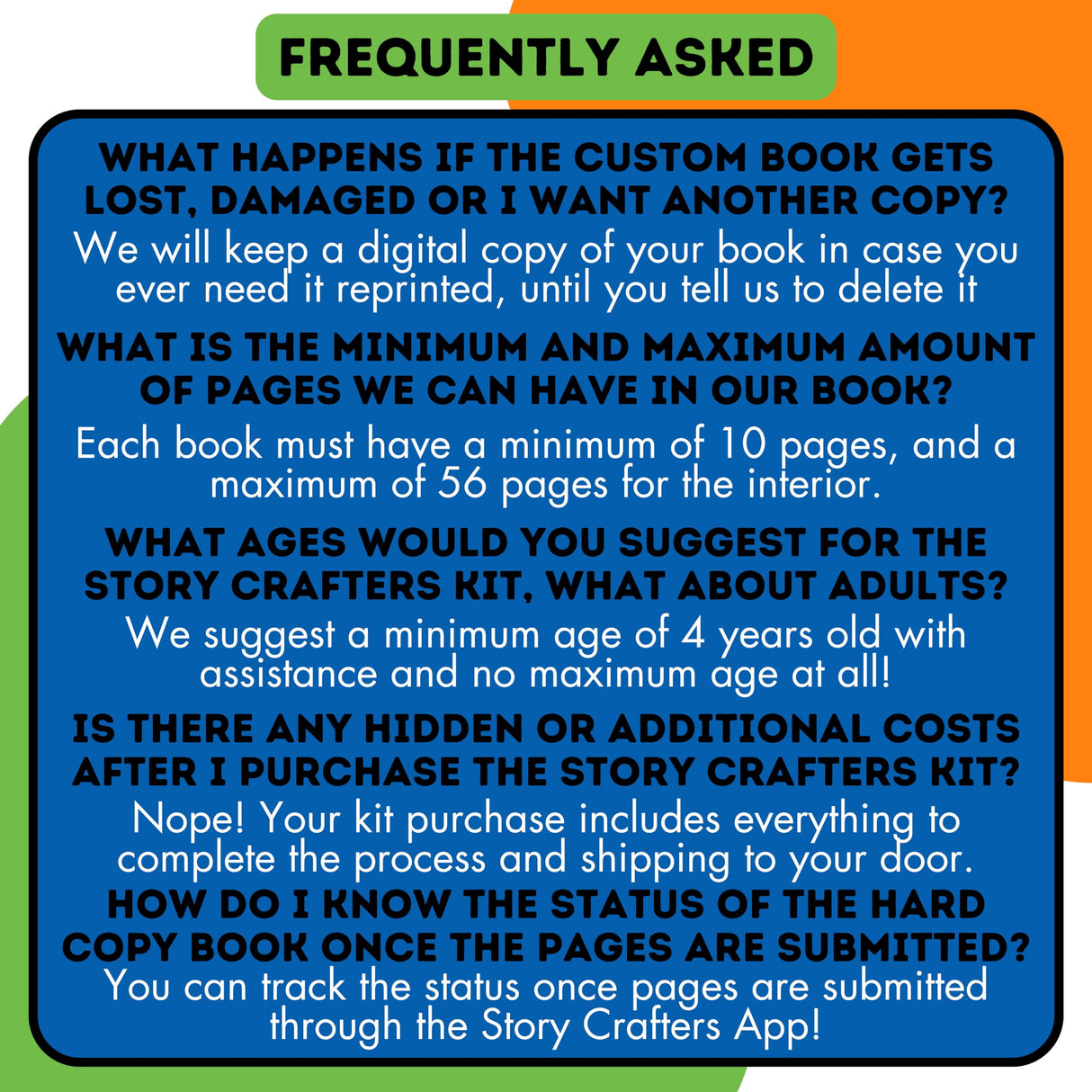 Story Crafters - Book Making Kit for Kids - with Custom Printed Hardcover Storybook - Write Draw a Storybook - Gift for Creative Kids - Novel Writing Starter - Book Maker Drawing Kit - Boys Girls Art Makealaxy