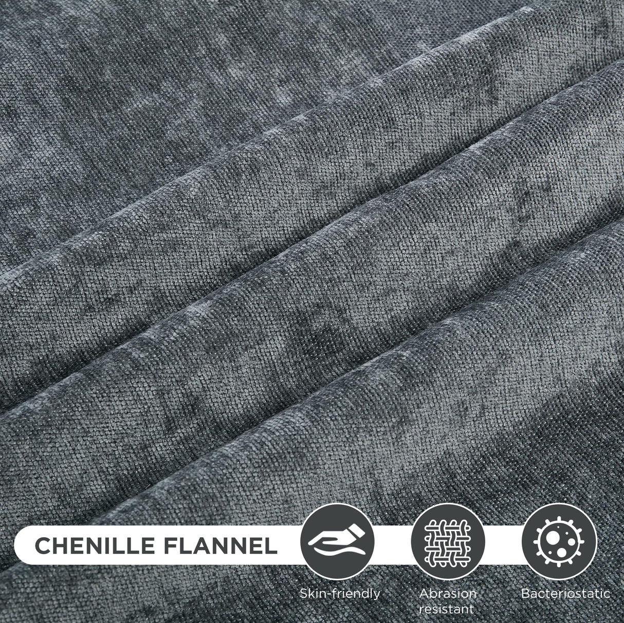 Tbfit Modern Sofa, 89" Cloud Couch w/Pillows, Pocketed Spring Seats, Comfy 3-Seater Plush Foam Cushions, Chenille Fabric Removable Cover, Soft Upholstered Living Room Furniture Home Apartment, Gray Tbfit