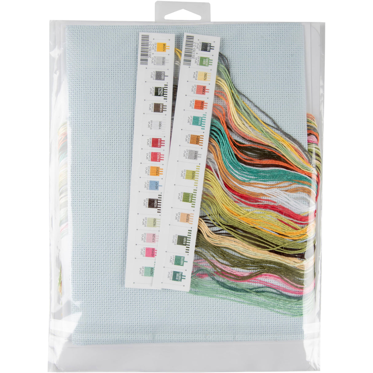 Dimensions Garden Gnome Counted Cross Stitch Kit, 10" x 10", 14 Cnt. White Aida 5 Piece Dimensions