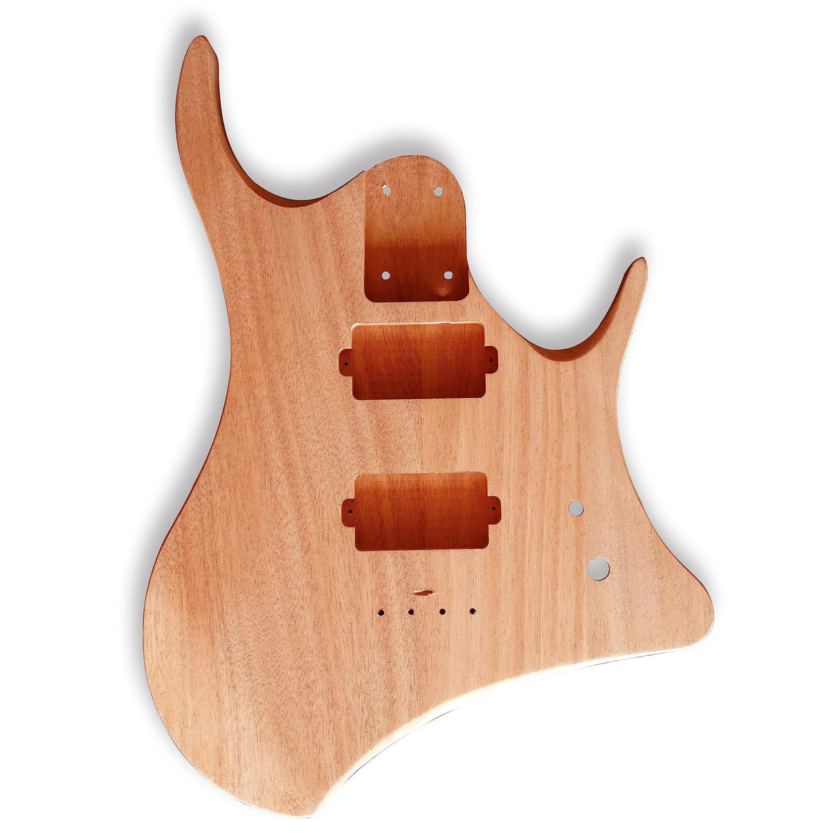 BexGears DIY Headless Style Electric Guitar Kits Mahogany Body Hard Maple neck You Build The Guitar BexGears