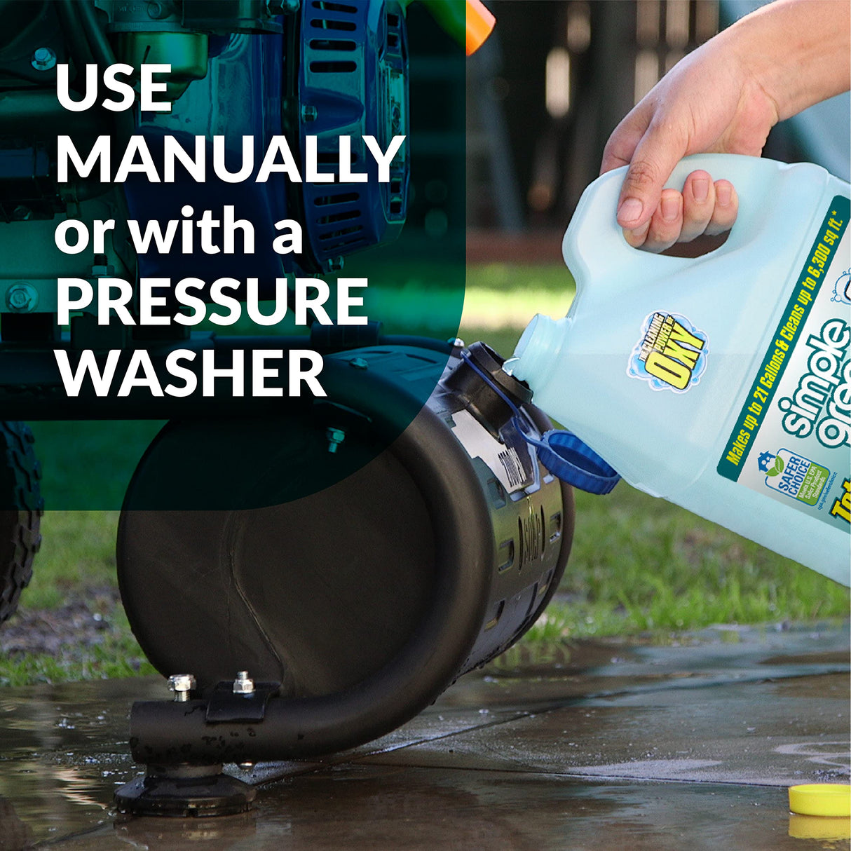 Simple Green Oxy Solve Total Outdoor Pressure Washer Cleaner – 1 Gal Simple Green