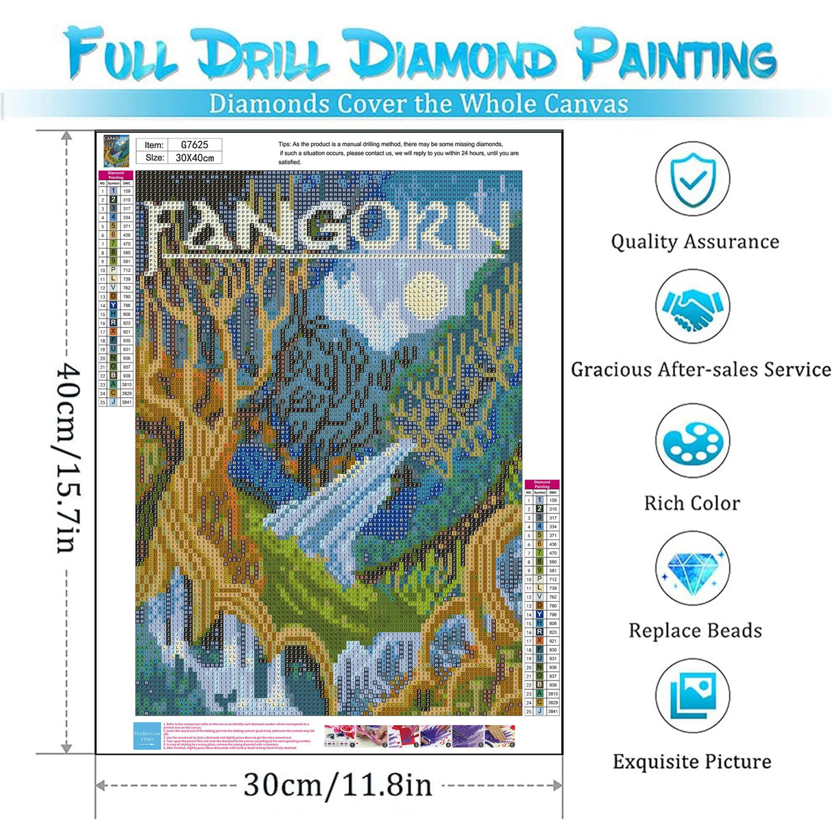 6Packs Ring Art Diamond Art Kits for Adults,Abstract Landscape Diamond Painting Kits,DIY 5D Fairy Dust Diamond Art Painting Kits,Magic Castle Gem Art Painting Kits for Home Wall Decor 12x16inch Yijingtop