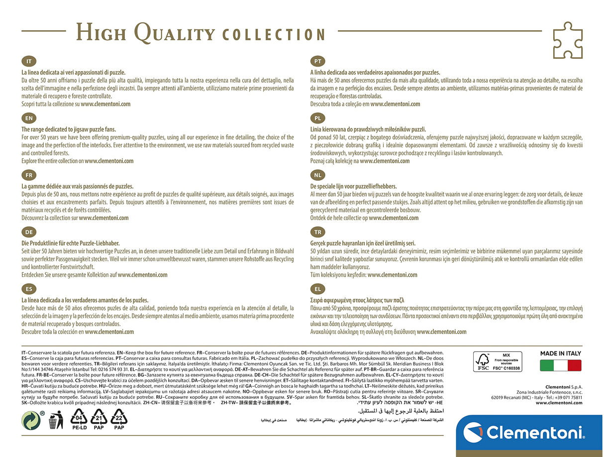 Clementoni Spider-Man Impossible Jigsaw Puzzle, Medium, 1000 Pieces, Multicolored, 39657 Clementoni