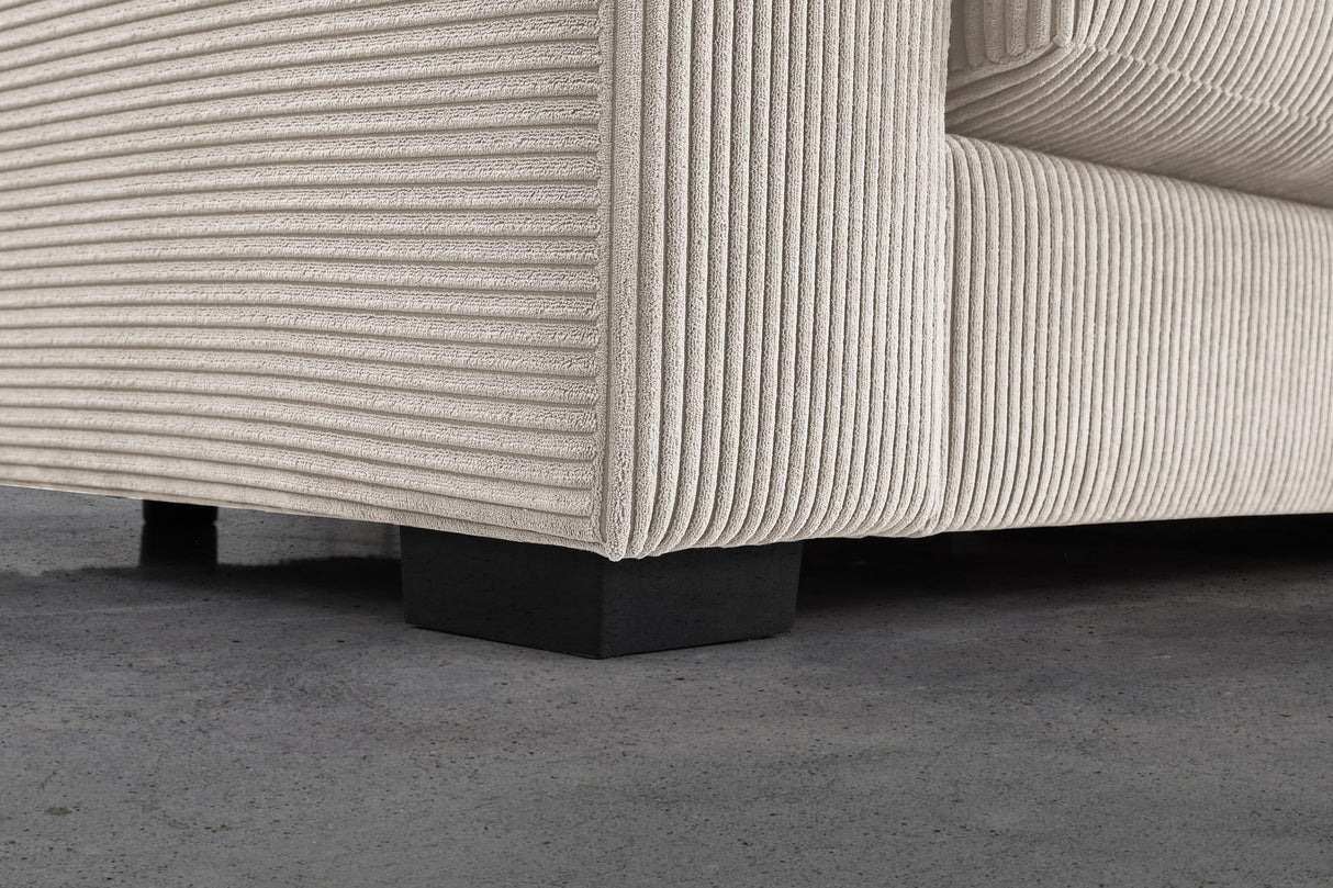 Eafurn L Shaped Corduroy Upholstered Sectional Sofa with Right Facing Chaise,3 - Piece Oversized Lounge Couch Convertible Sleeper Sofabed for Living Room Office Corner Eafurn