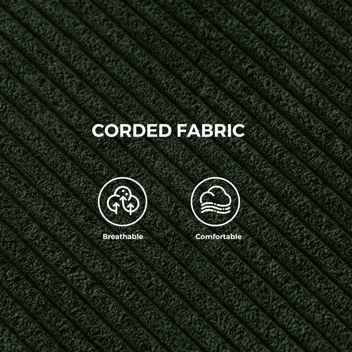 MAXYOYO Modern Accent Chair, Comfy Living Room Chair with Metal Frame Wooden Armrest, Upholstered Armchair with Soft Cushion for Bedroom Balcony Lounge Reading Room, Dark Green MAXYOYO