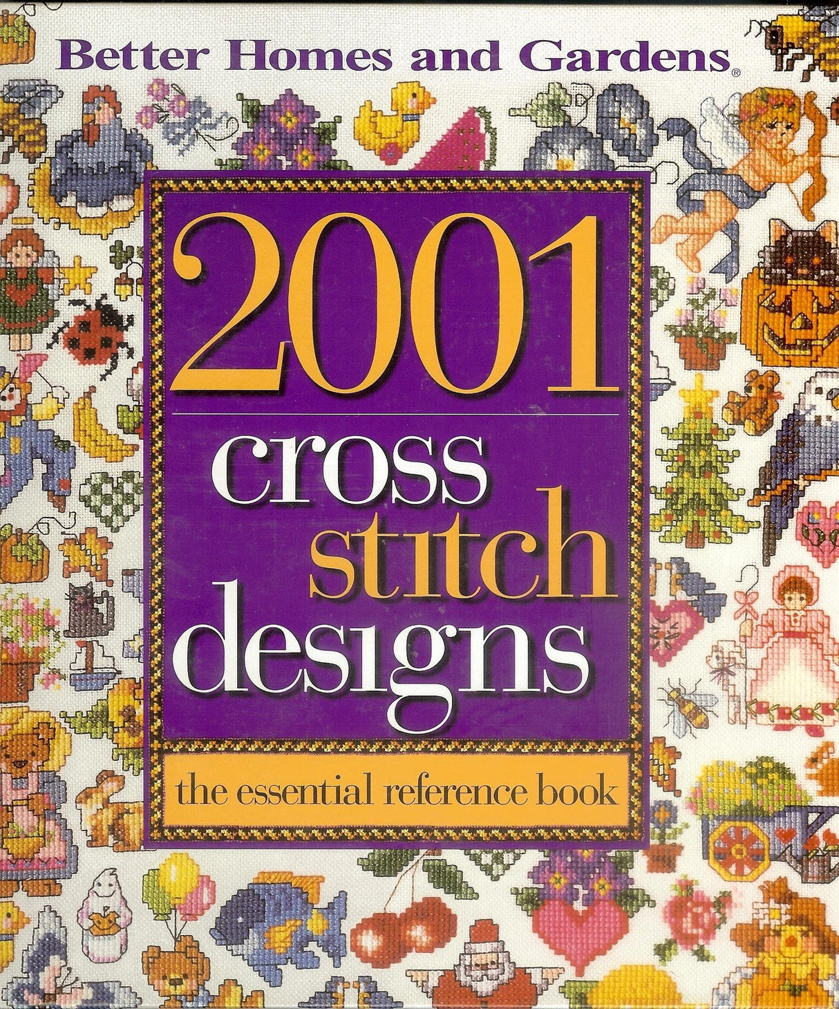 2001 Cross-Stitch Designs: The Essential Reference Book WoodArtSupply