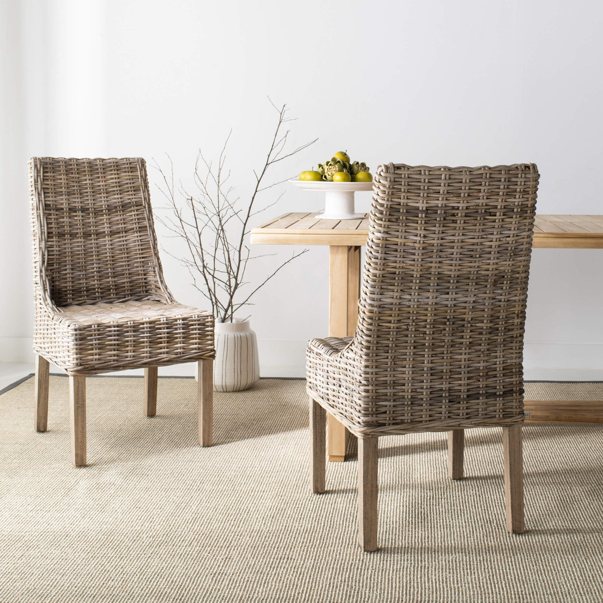 Safavieh Home Collection Suncoast Brown Dining Chair Safavieh