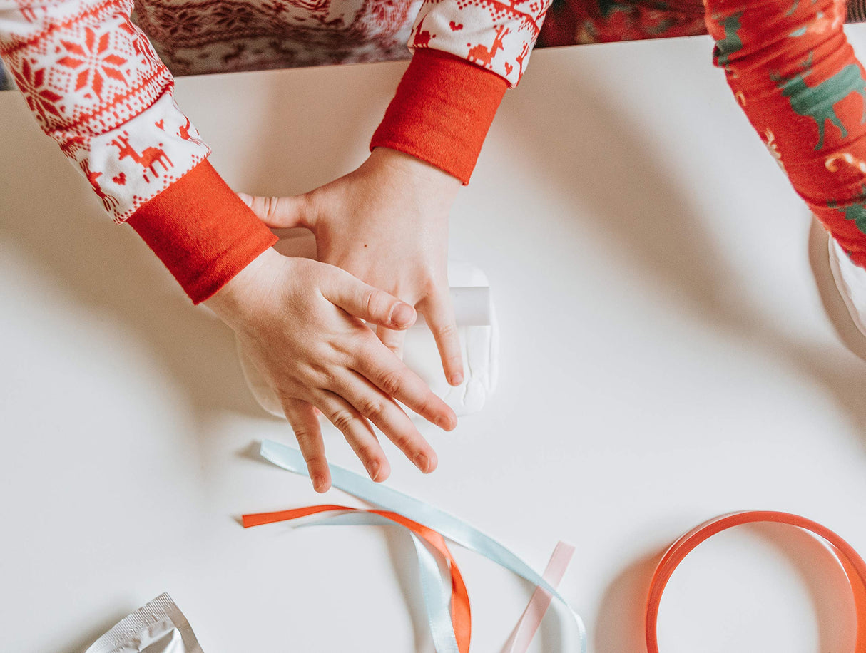 Ultimate Pawprint Keepsake Kit (Makes 2) - Paw Print Christmas Ornament w/ Bonus Personalization Tool & Display Stands! For Dogs, Cats & Pets. Non-toxic. Clay Air-Dries Soft, Light & Uncrackable. Baby Mushroom