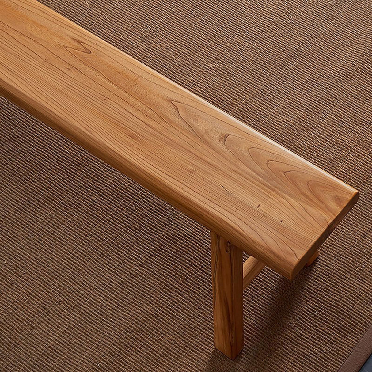 ZPrestiCraftbl Farmhouse Small Wooden Indoor Bench - 19.7in Entryway Bench, Natural Solid Wood, Durable & Sturdy, Suitable for Dining Room, Bedroom, Porch ZPrestiCraftbl