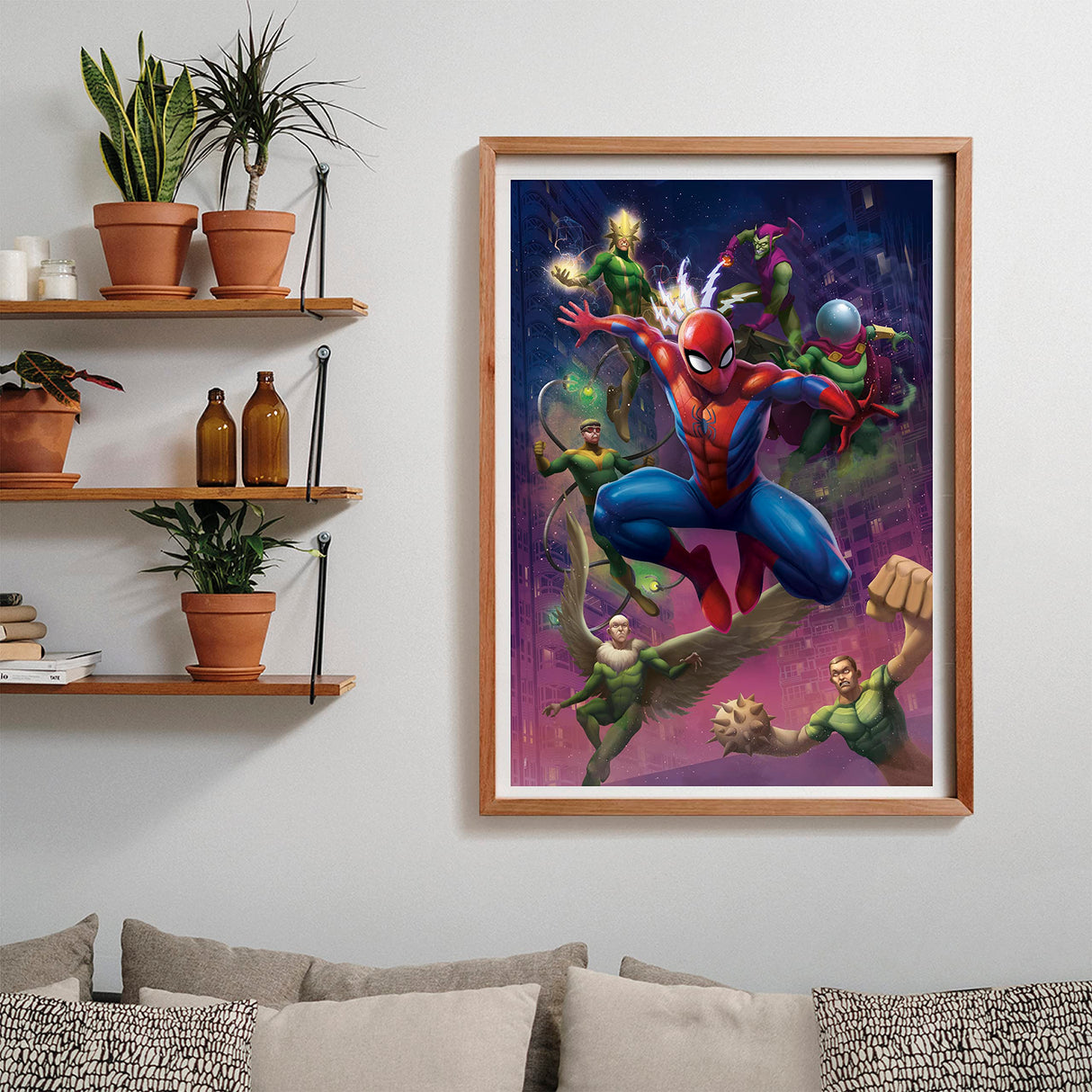 Clementoni - 39768 - Puzzle Marvel Spiderman - Jigsaw Puzzle 1000 Pieces, Jigsaw Puzzle for Adults - Made in Italy Clementoni