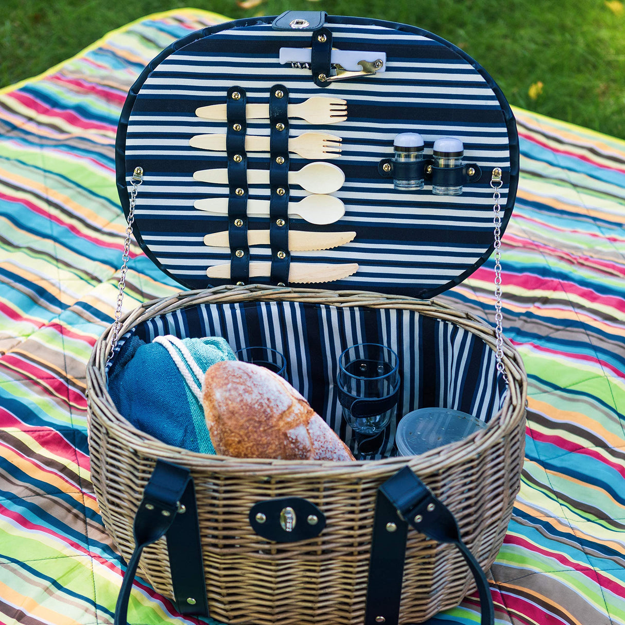 Disposable Wooden Cutlery Set - 100% Home Compostable - 100 Mix - (40 Forks, 40 Spoons and 20 Knives) 6.5", Bamboo Utensils Alternative, Eco-Friendly, Organic, Sustainable and Carbon Neutral Certified WOODABLE