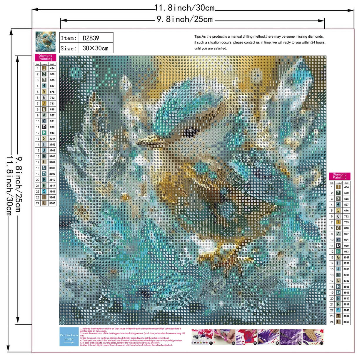 ZHUDENGXJL Birds Diamond Art Kits for Adults,5D Diamond Painting Kits for Adults Beginners,DIY Full Drill Blue Flower Diamond Dots with Gem Art for Birds Home Wall Decor 12 X 12 Inch ZHUDENGXJL
