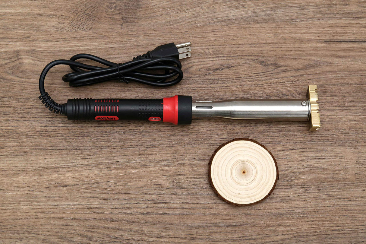 Custom Electric Branding Iron with Personal Stamp – 200W, 1"x1" by N-K N-K