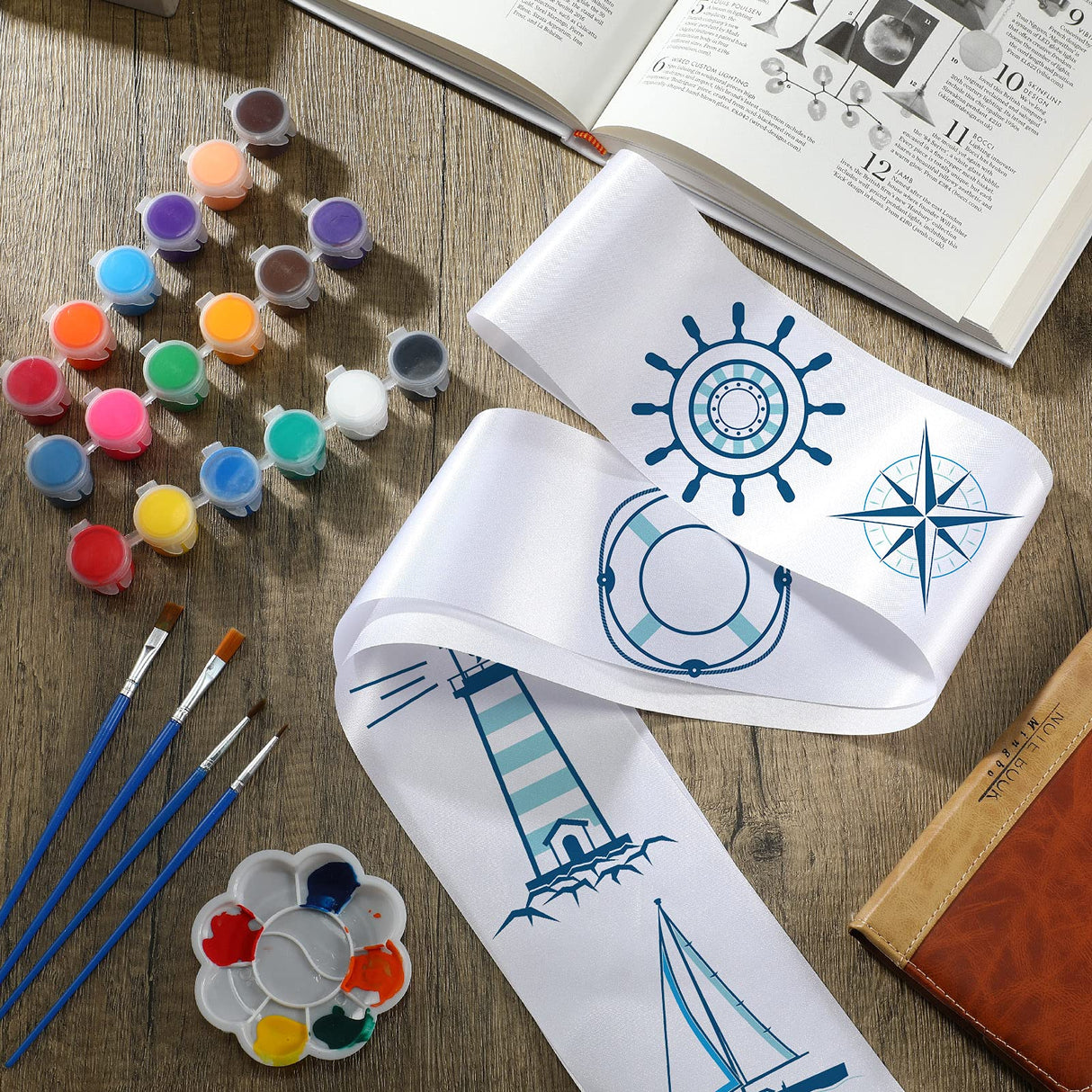 Funtery 20 Pieces White Blank Sash Sublimation Pageant Sashes DIY Plain Sash with Safety Pins for HTV Vinyl Hot Foil Printing Homecoming Pageants Wedding Birthday Party Supplies Funtery