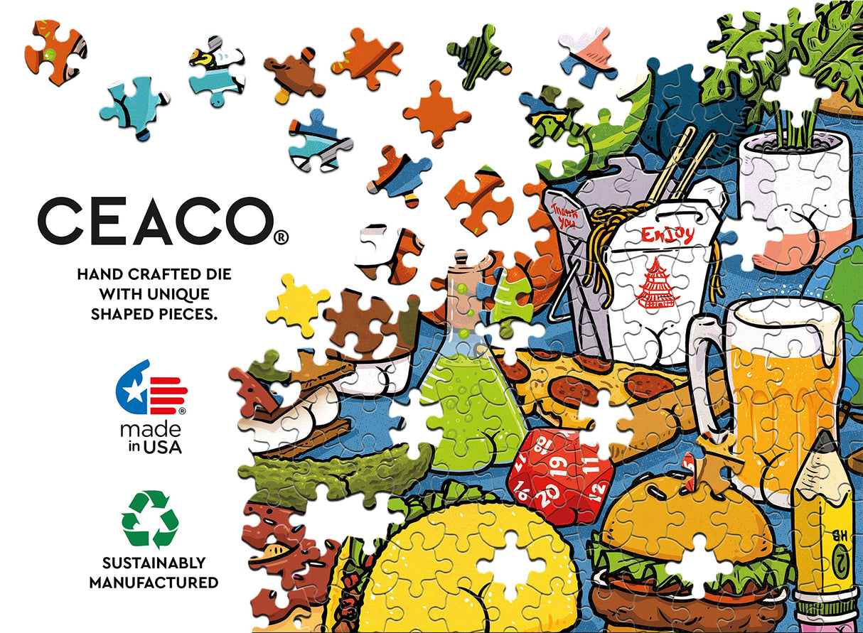 Ceaco - Brian Cook - Butts on Things - 500 Piece Jigsaw Puzzle Ceaco