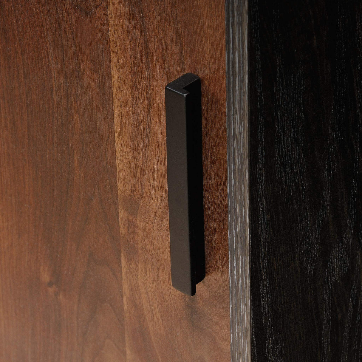 Sauder Canton Lane Industrial 3-Shelf Bookcase with Door/Book Shelf, Brew Oak Finish Sauder