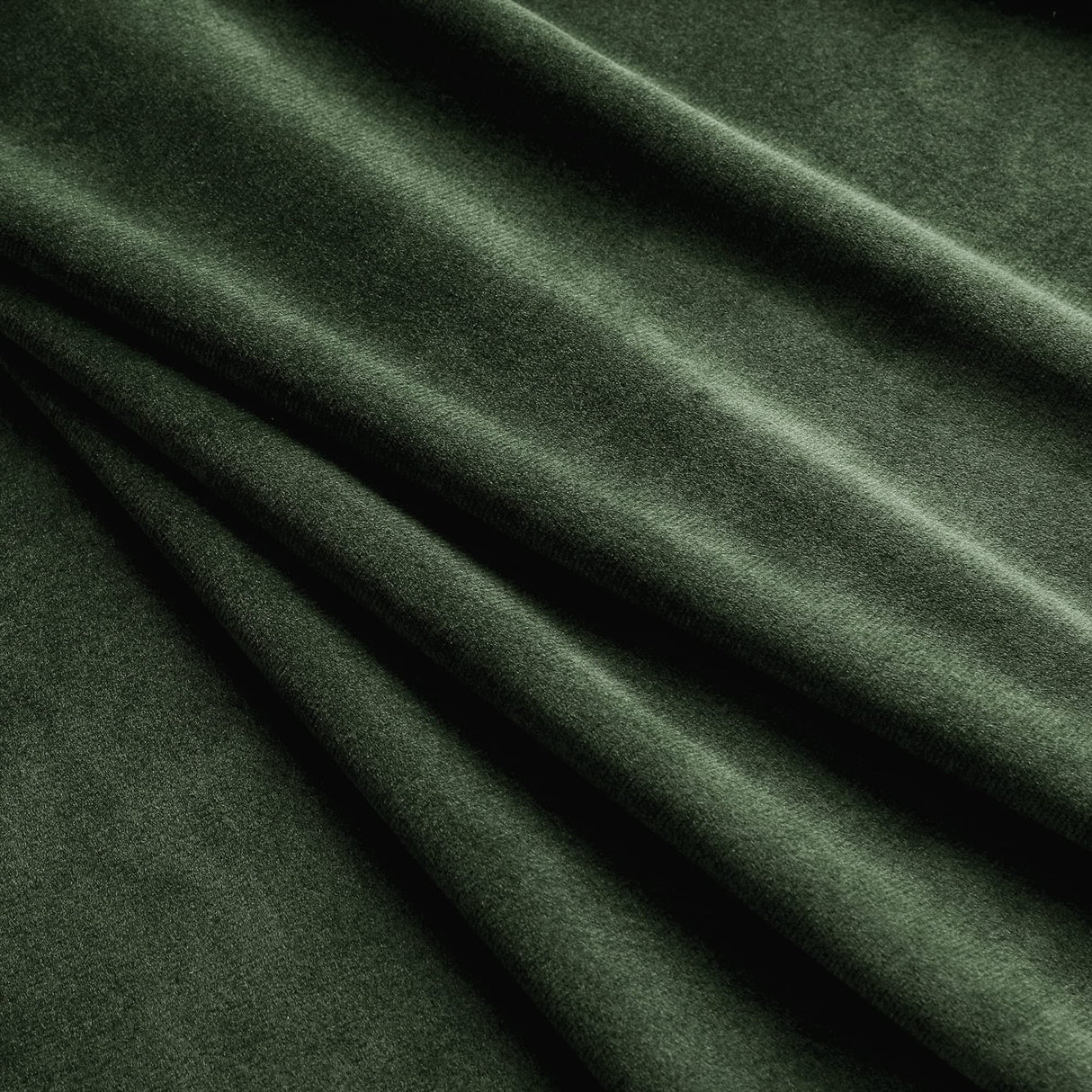Benedeco Blackout Green Velvet Curtains for Bedroom Window, Light Filtering Drapes for Living Room Darkening Soundproof Thermal Curtain Rod Pocket 52 x 96 inches Long Length Set of 2 Panels Benedeco