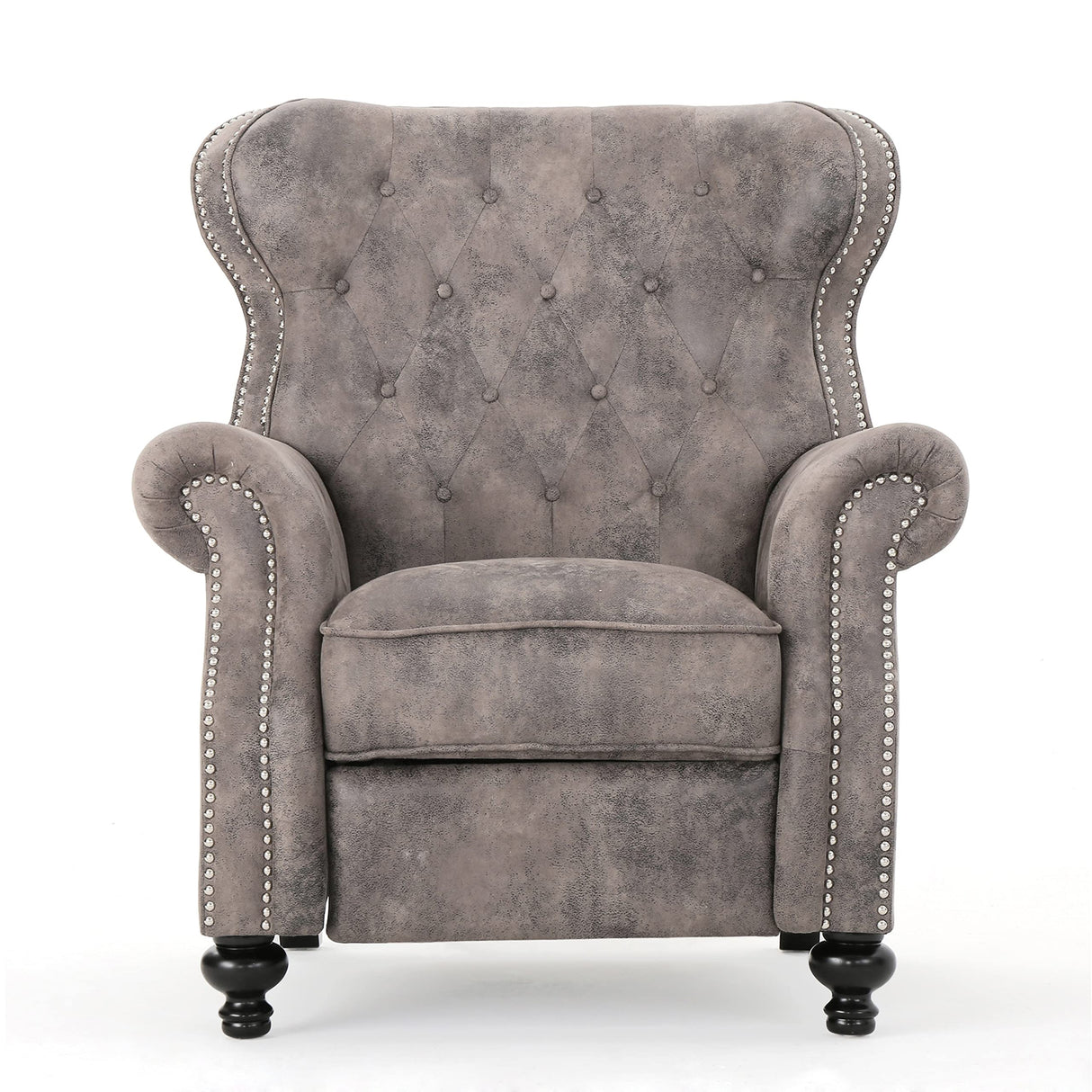 Christopher Knight Home Waldo Tufted Wingback Recliner Chair(Warm Stone). GDFStudio