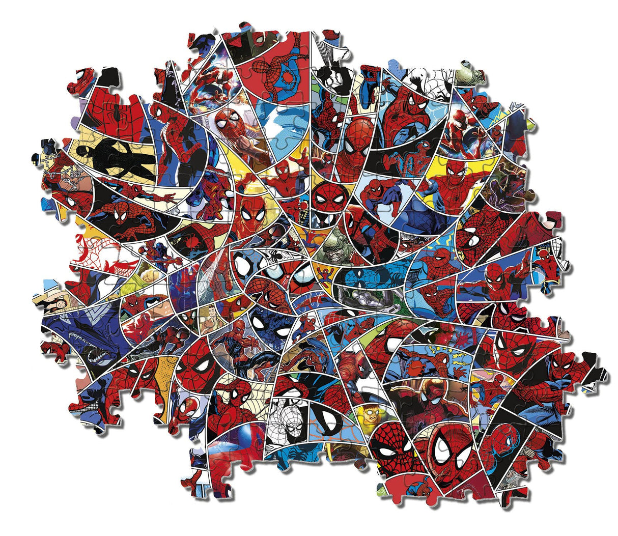 Clementoni Spider-Man Impossible Jigsaw Puzzle, Medium, 1000 Pieces, Multicolored, 39657 Clementoni