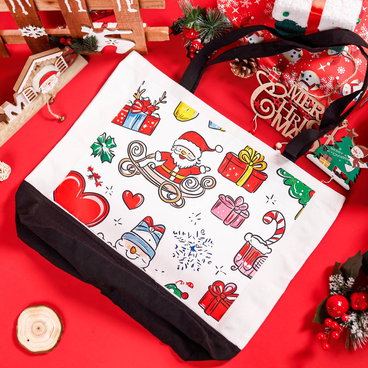 Joyclub 10 Pack Large Canvas Tote Bags Bulk Sublimation Blanks with Long Handle 18.5 x 15 x 4 inch Polyester Bags Wide Reusable Grocery for DIY Decorating Crafting Painting Shopping Joyclub