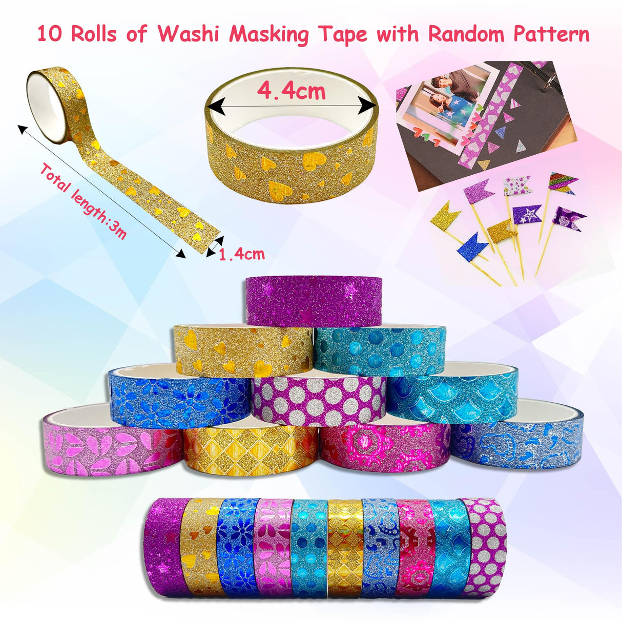 Card Making Supplies, Card Making Kit For Adults And Kids, 32 Blank Greeting Cards & Envelopes With Reusable Stamps DIY Greeting Card Set - Thank You Birthday Mother's Day Christmas Congradulation Fevanlion