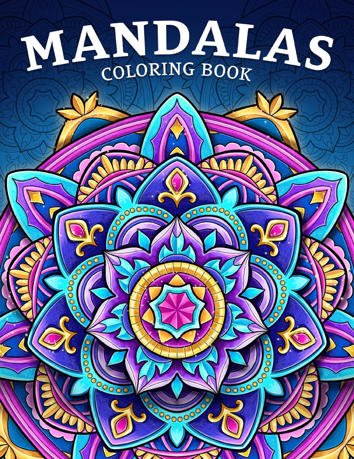 Mandala Coloring Book: For Adults with Beautiful Patterns for Fun and Relaxation WoodArtSupply