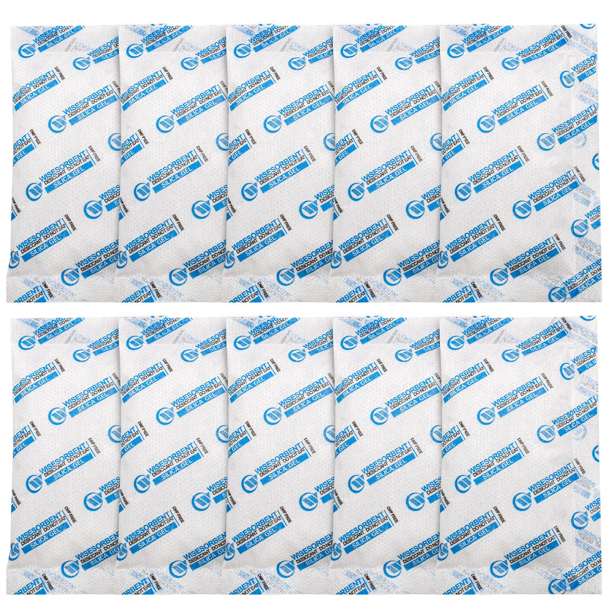 Wisesorb Silica Gel Packets, 20 Gram 15 Packs Dessicant Packets for Storage, Pure and Safe Silica Gel Desiccant Packs, Humidity Packs Wisesorb