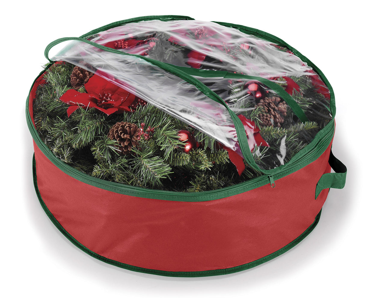 Whitmor Wreath and Garland Bag for 30-Inch Wreaths Whitmor