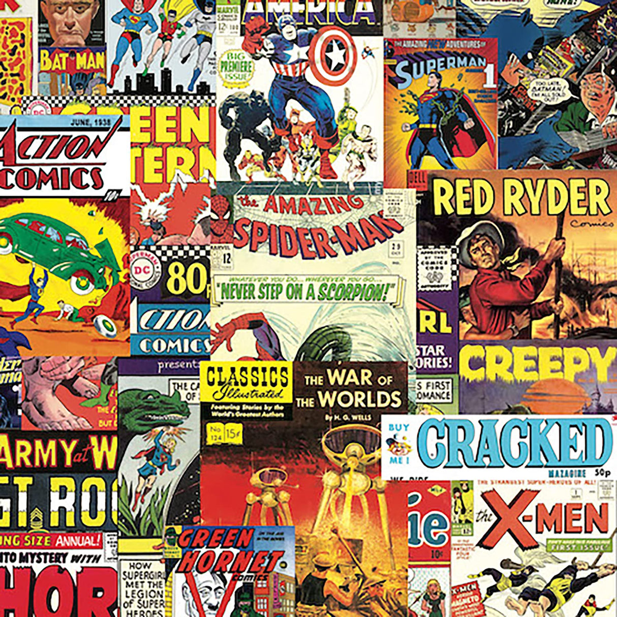 Hart Puzzles Favorite Comics 1000 Piece Puzzle, 1 EA, Multi Hart Puzzles