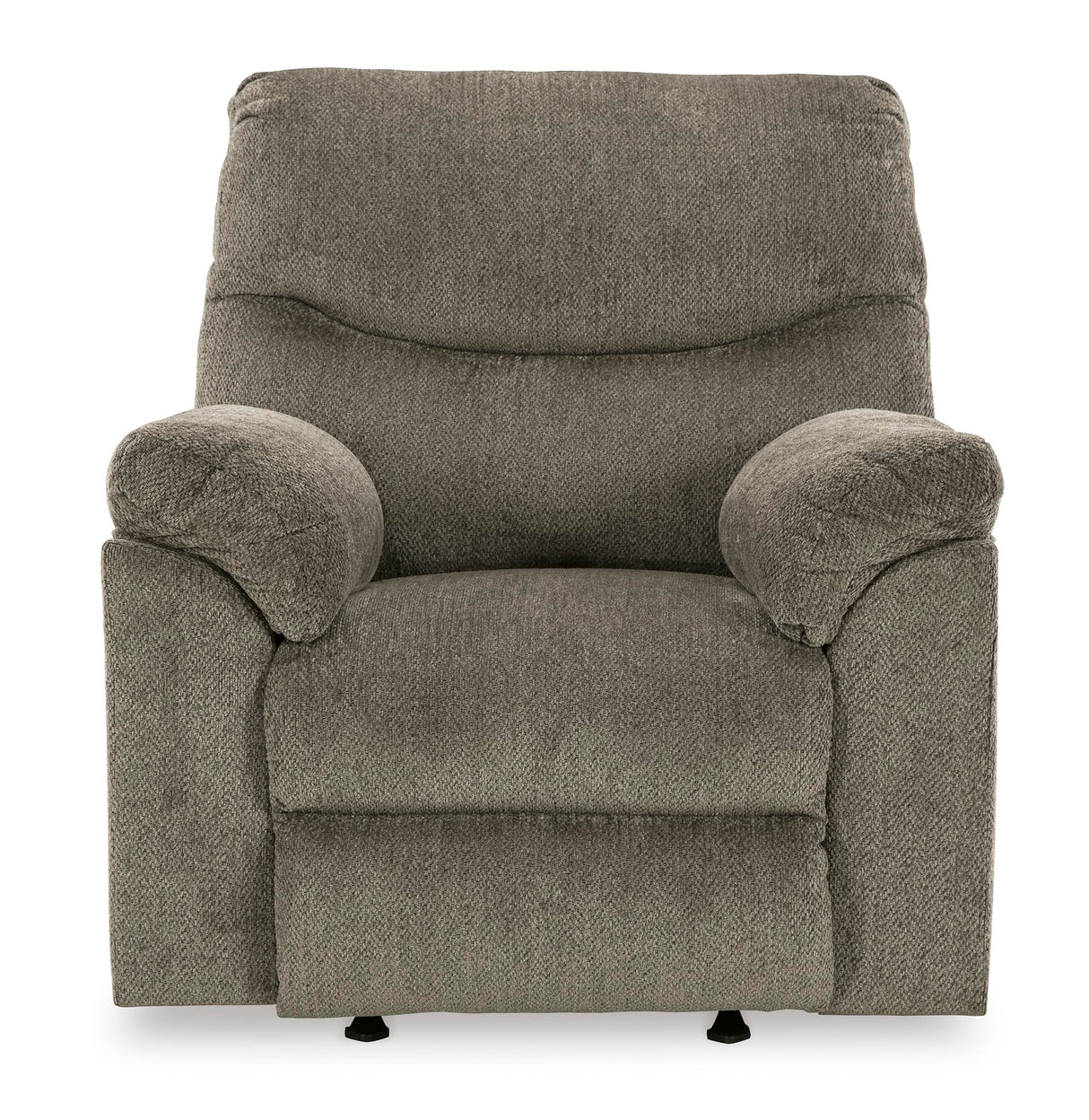 Signature Design by Ashley Alphons Transitional Polyester Tufted Rocker Recliner, Gray Signature Design by Ashley