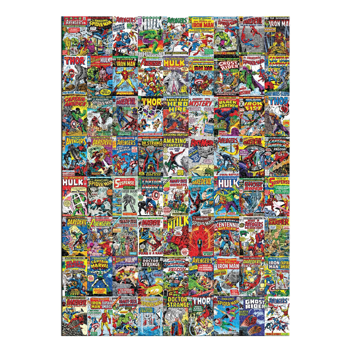 Marvel Comics Covers Superheroes 3000-Piece Jigsaw Puzzle for Kids and Adults | Brain Teaser, Educational Developmental Toys & Games, Building Kit Activities to Encourage Creative Play | 45 x 32 Inch Marvel