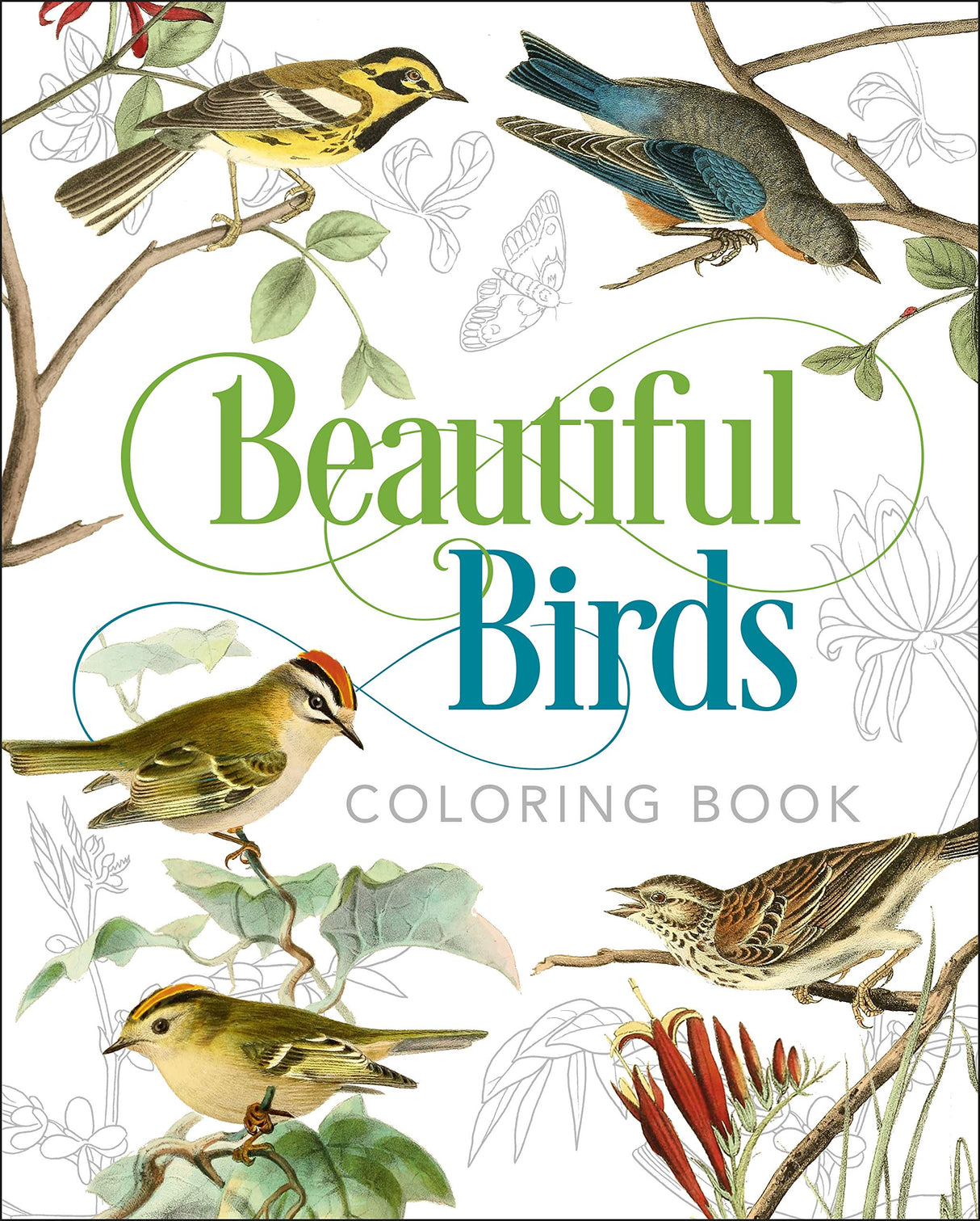 Beautiful Birds Coloring Book (Sirius Classic Nature Coloring) Sirius Entertainment
