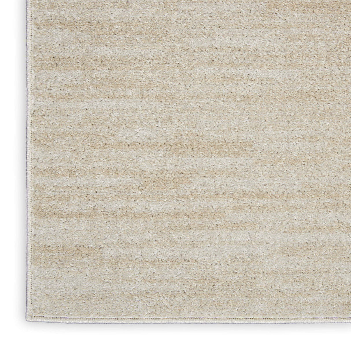 Nourison Home Essentials Indoor/Outdoor Ivory Beige 6' x 9' Area Rug, Easy Cleaning, Non Shedding, Bed Room, Living Room, Dining Room, Backyard, Deck, Patio (6x9) Nourison