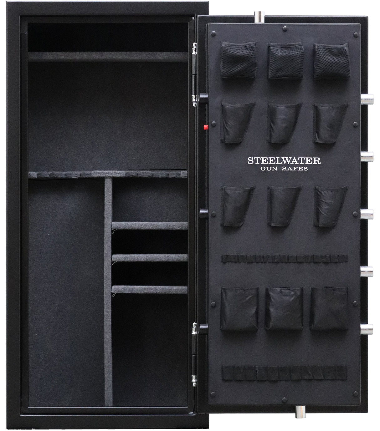 STEELWATER GUN SAFES New and Improved Steelwater Heavy Duty 20 Long Gun Fire Protection for 60 Minutes AMSW592818-blk Steelwater Gun Safes