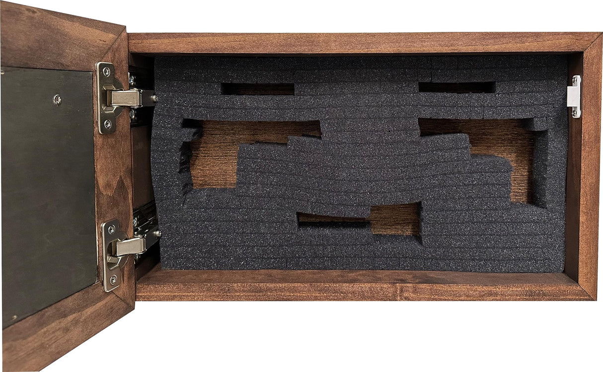 Hidden Gun Storage Cabinet Birds In A Tree Wall Decoration - Secure Wall Mountable Gun Safe by Bellewood Designs Bellewood Designs