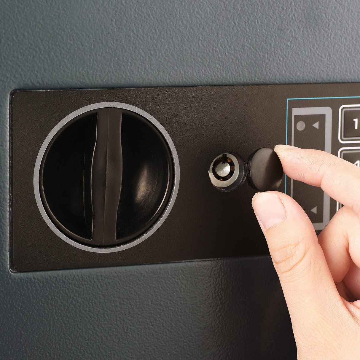 Drop Safe - Digital Safe Compact Steel Money Security Box with Keypad - Deposit Cash Easily – For Home or Business by Paragon Safe - Black, .54 Cubic Feet Paragon Lock & Safe