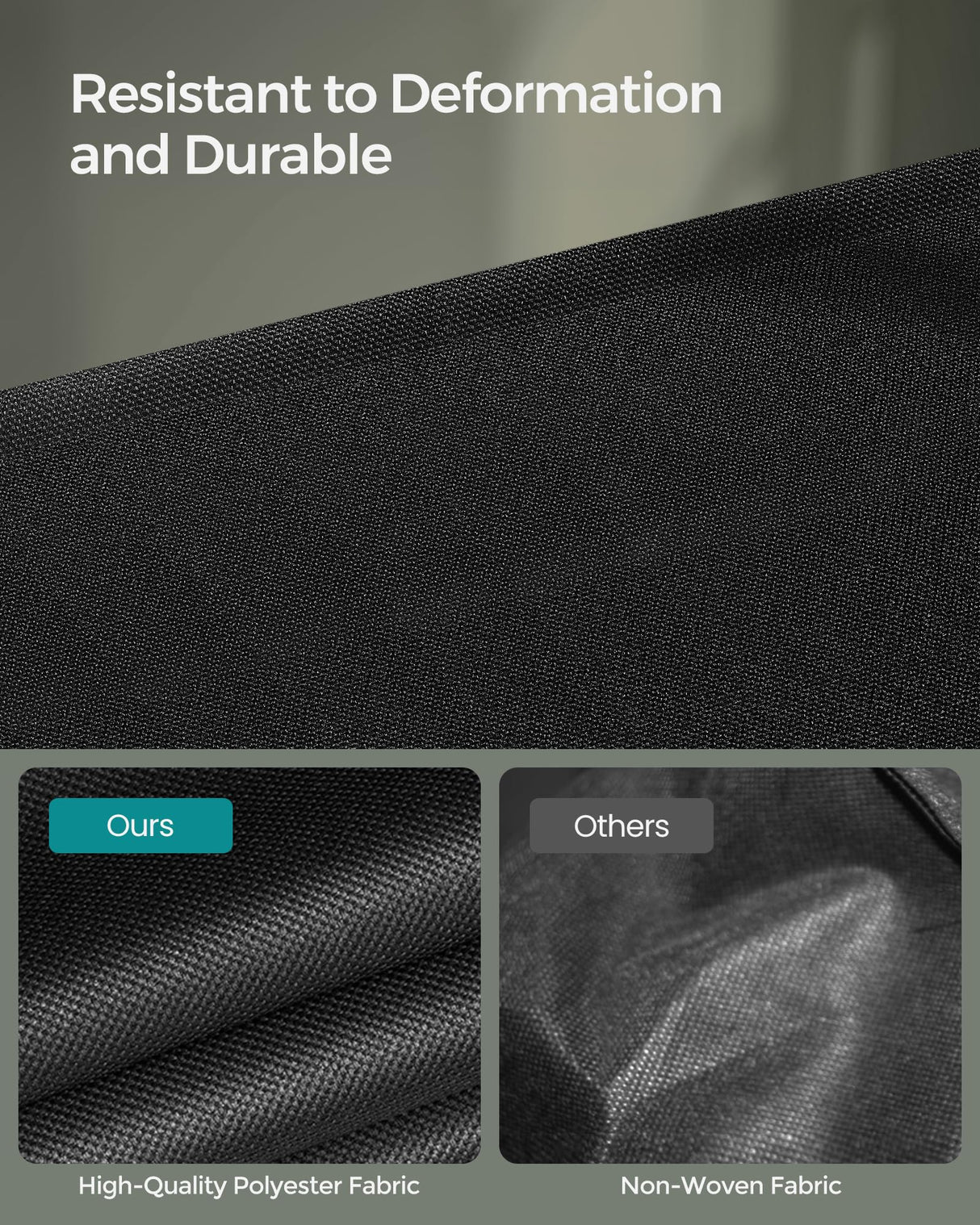 SONGMICS Shoe Rack, 4-Tier Shoe Organizer, Fabric Shoe Shelf Storage with 4 Hooks, Holds up to 24 Pairs of Shoes, Height-Adjustable Shoe Rack for Entryway, Hallway, Closet, Easy Assembly, Ink Black SONGMICS