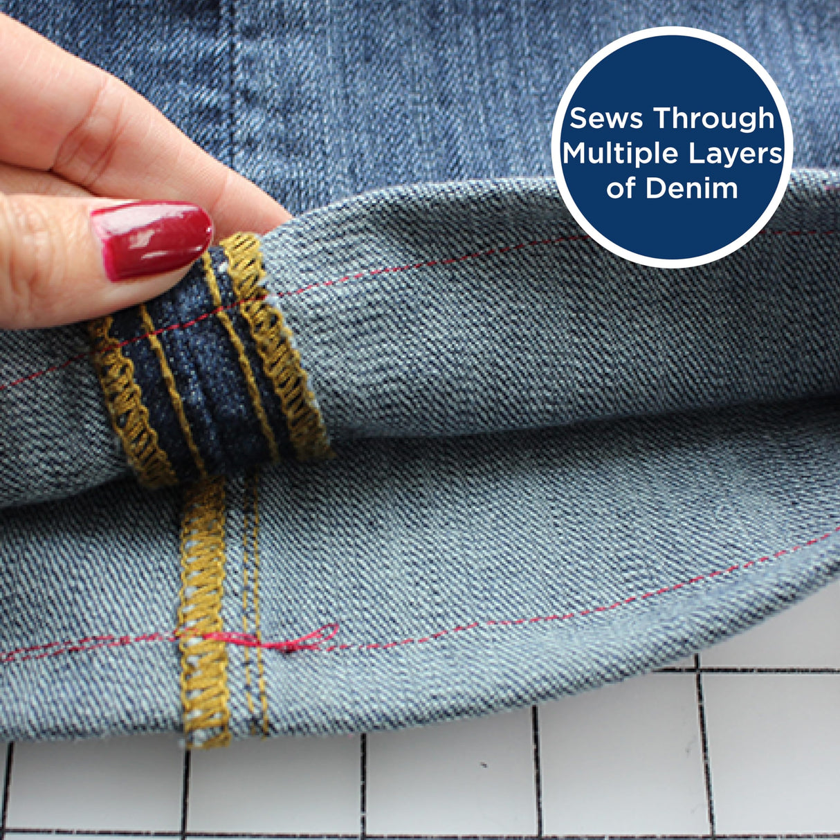 Brother ST150HDH Sewing Machine, Strong & Tough, 50 Built-in Stitches, LCD Display, 9 Included Feet Brother